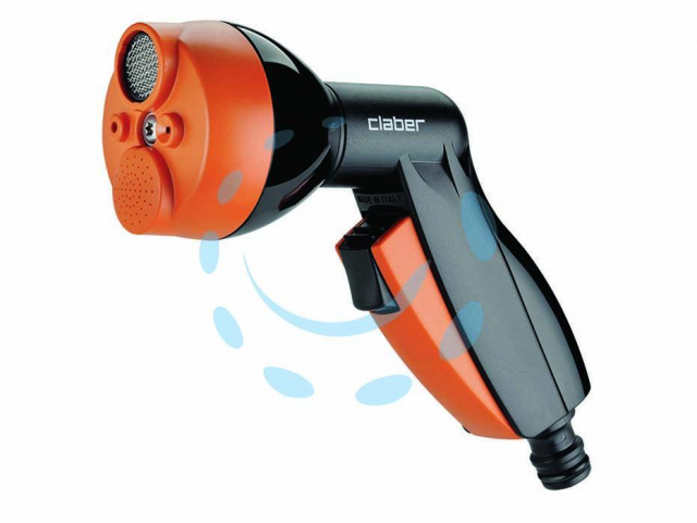 Lancia Ergonomica Per Giardino 3 Gettoni Variabili, Leggera Con Impugnatura Gomma, Portata Regolabile 18L/min A 4 Bar