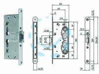 Serrature per porte tagliafuoco